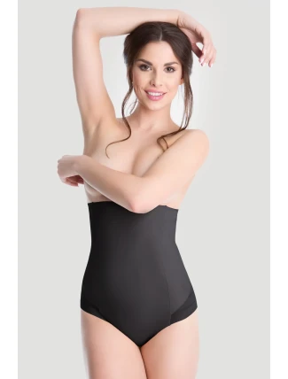 Julimex 141 Mesh High Waisted Panties farba:čierna Julimex 141 Mesh High Waisted Panties farba:čierna