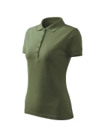 Pique Polo Free dámske polo tričko khaki Pique Polo Free dámske polo tričko khaki