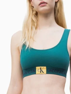 Športová podprsenka QF4918E-ZAY zelená - Calvin Klein