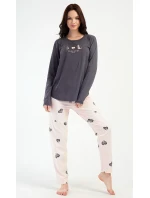 Dámske dlhé pyžamo Cat Dámske dlhé pyžamo Cat