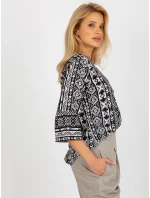 Dámska blúzka D73771M11062C čierna - FPrice