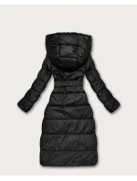 Obojstranná zimná bunda z umelej kožušiny Minority black (P3-6020-1)