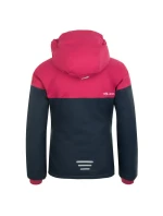 Trollkids Dievčenská bunda s kapucňou Hallingdal Navy blue/pink (223-114)