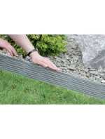 GARDEN PALISADA BORDER Prútené obruby trávnika 390CM hnedé detské