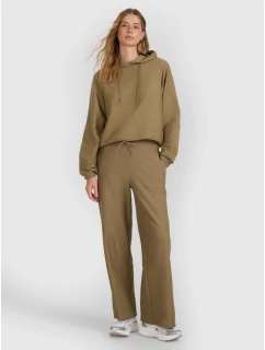 Dámske štruktúrované pletené tepláky 4F 4FRAW25TTROF1669-83S