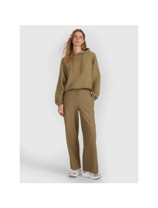 Dámske štruktúrované pletené tepláky 4F 4FRAW25TTROF1669-83S