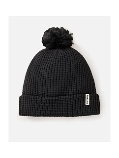 Čiapka RIP CURL Anoeta Reg Pom Pom Beanie, čierna