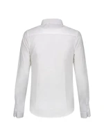 Priliehavá blúzka Stretch Blúzka pre ženy biela