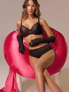 Dámska maxi podprsenka Innesa 2103 Black - AVA