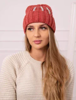 Dámska čiapka Selena K384 červená