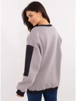 Mikina EM BL 983.10X svetlo šedá