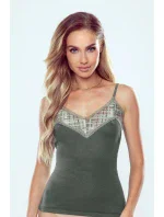 Dámska košeľa Karina Khaki Green - Eldar