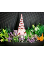 ŠKRIATOK ŠKRIATOK 20CM DEKORÁCIA VALENTÍNKA RUŽOVÁ