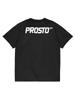 Tričko Prosto Big Log Infinity KL261MTEE1032, čierne, veľkosť L
