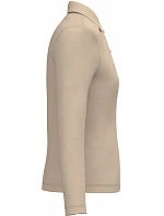 Kariban K 244 Dámske polo tričko s dlhým rukávom z piké 20.K244 light sand Kariban K 244 Dámske polo tričko s dlhým rukávom z piké 20.K244 light sand