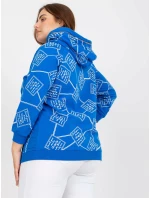 Dámska mikina RV BL 7566.69P tmavo modrá