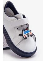 Detské tenisky Tenisky so špendlíkom, biele a námornícke Pennyn Detské tenisky Tenisky so špendlíkom, biele a námornícke Pennyn
