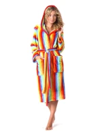 Dámsky župan 3156 Capri s kapucňou - Vestis