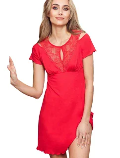 Nočná košeľa Naomi red - ELDAR