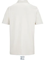 NEOBLU Orel Unisex piqué polo z hrubej bavlny 24.4337 zaprášená béžová