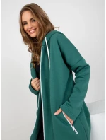 Mikina RV BL 4742.20P tmavo zelená