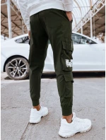 Pánske bojové nohavice zelené FashionStreet UX4304