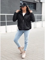 WINDGLAM dámska zimná bunda čierna FashionStreet TY4423 WINDGLAM dámska zimná bunda čierna FashionStreet TY4423