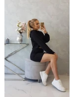 Súprava blúzky so sukňou čierna Súprava blúzky so sukňou čierna