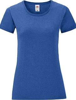 Fruit of the Loom Lady-Fit Iconic 150 T Dámske tričko 16.1432 heather royal