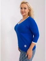 Blúzka RV BZ 8986.89P kobalt