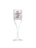 Personalizovaná nerozbitná pohár na prosecco s fotografiou Personalizovaná nerozbitná pohár na prosecco s fotografiou
