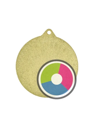 Luxorská medaila s tryskovou potlačou