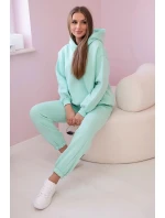 Bavlnená súprava s mätovou potlačou