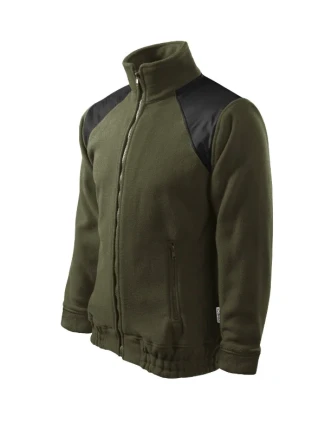 Bunda Hi-Q fleece unisex military 69 (štítok značky)