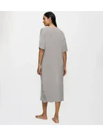 Dámska nočná košeľa Timeless Sensuality NDK SSL - GRAY - sivá 7816 - TRIUMPH