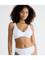 Podprsenka Basic+ Soft Bra - WHITE - biela 0003 - SLOGGI Podprsenka Basic+ Soft Bra - WHITE - biela 0003 - SLOGGI