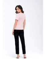 Pyžamo Koi Béžovo-čierne - Babella Pyžamo Koi Béžovo-čierne - Babella