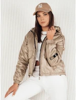 Dámska prechodná bunda ARON camel FashionStreet TY4112 Dámska prechodná bunda ARON camel FashionStreet TY4112