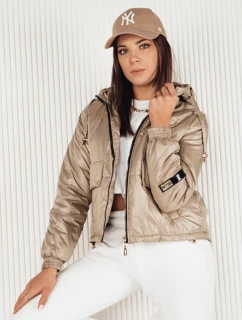 Dámska prechodná bunda ARON camel FashionStreet TY4112