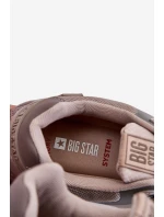 Męskie Lekkie Sneakersy Memory Foam System Big Star LL174151 Beżowe