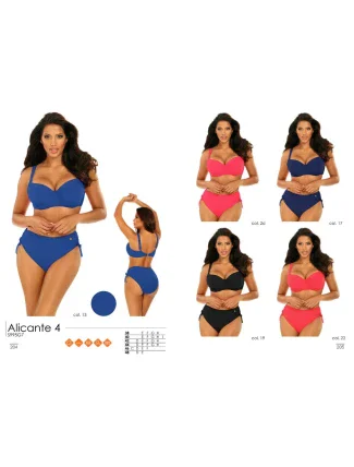 Dámske dvojdielne plavky S995G7 17 Alicante 4 tmavo modrá - Self Dámske dvojdielne plavky S995G7 17 Alicante 4 tmavo modrá - Self