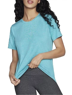 Skechers Go Dri Swift Tee TS104-WAQ Modré XS