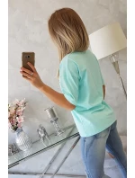 Blúzka s potlačou Magic mint
