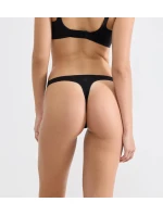 Dámske tangá ZERO Feel Pure String - BLACK - black 0004 - SLOGGI