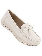 Dámske krémové poltopánky Sergio Leone MK093 Dámske krémové poltopánky Sergio Leone MK093