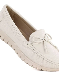 Dámske krémové poltopánky Sergio Leone MK093