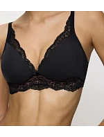 AMOURETTE CHARM - Plunge bralette z čipky, bez kostice Triumph