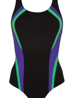 Dámske jednodielne plavky Atlantic sport 34A1 48 - SELF