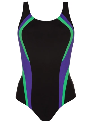 Dámske jednodielne plavky Atlantic sport 34A1 48 - SELF