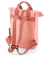 BagBase BG 118S Mini batoh na kolieskach s dvojitým uchom 52.118S blush pink BagBase BG 118S Mini batoh na kolieskach s dvojitým uchom 52.118S blush pink